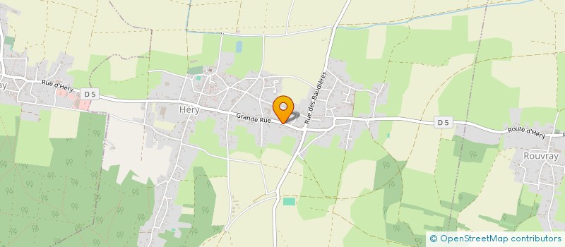 localisation de l'entreprise AZIMUT  HERY