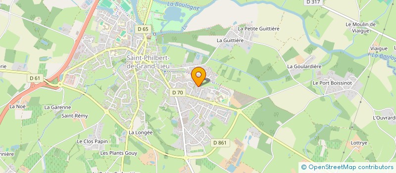 localisation de l'entreprise AZIMUT  LA LIMOUZINIERE