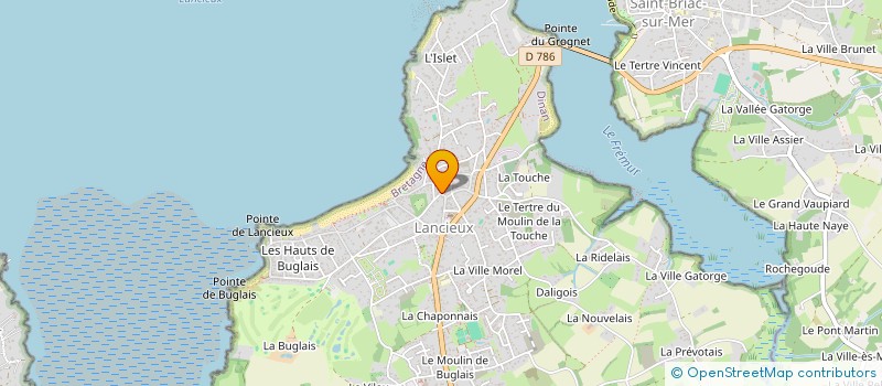 localisation de l'entreprise AZIMUT 63 à LANCIEUX