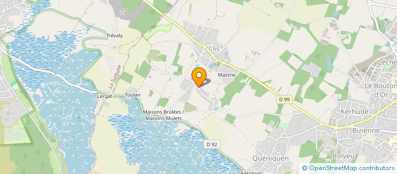 localisation de l'entreprise AZIMUT à GUERANDE