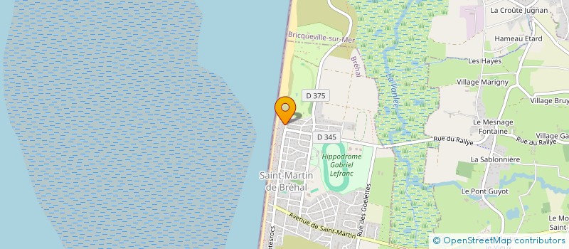 localisation de l'entreprise AZIMUT  BREHAL