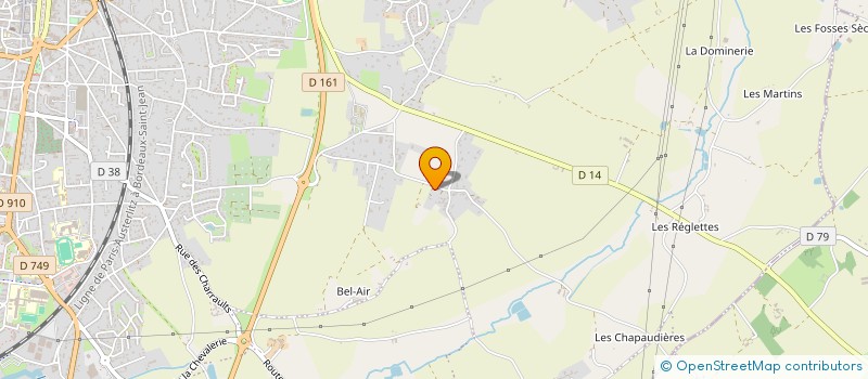 localisation de l'entreprise AZIMUT AVENTURE à CHATELLERAULT