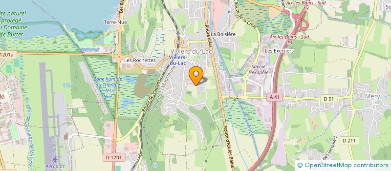 localisation de l'entreprise AZIMUT BOOSTER  VIVIERS-DU-LAC