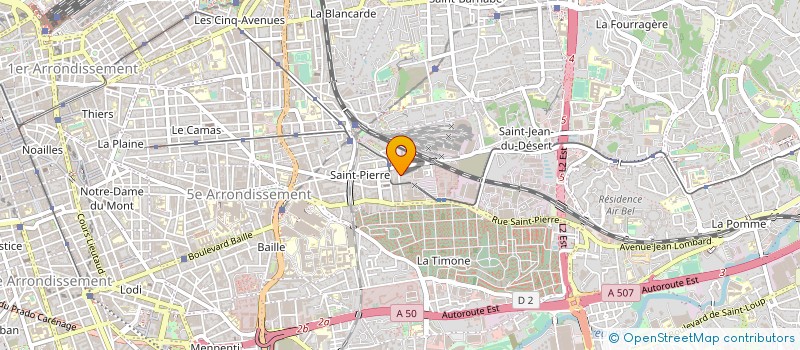 localisation de l'entreprise AZIMUT EXPERTISES à MARSEILLE
