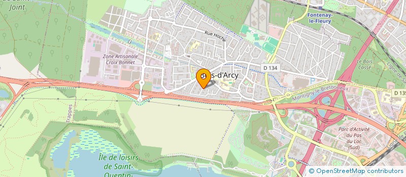 localisation de l'entreprise AZIMUT SAFE TECH à BOIS-D'ARCY