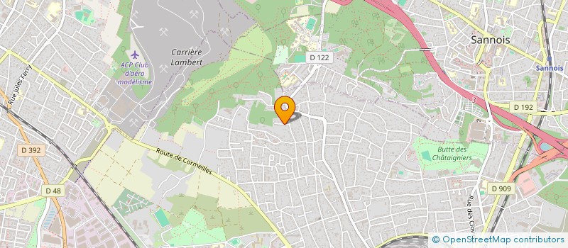 localisation de l'entreprise AZIMUTH PARTICIPATIONS  ARGENTEUIL