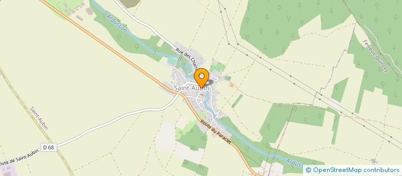 localisation de l'entreprise AZIMUTHEATRE  LE MERIOT