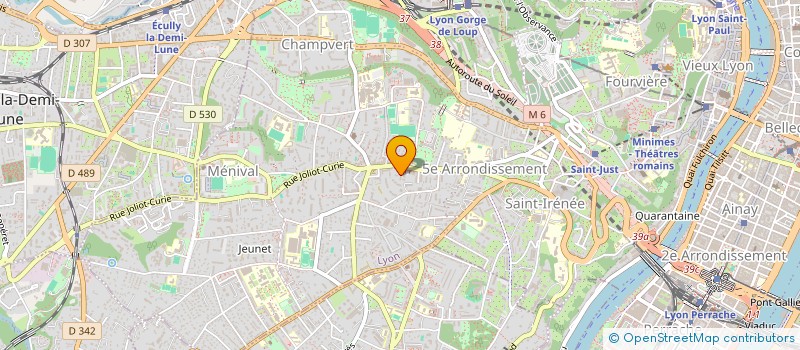 localisation de l'entreprise AZIOR à LYON