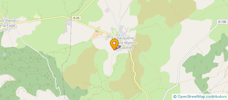 localisation de l'entreprise AZIROU VENTURI à LA VACQUERIE-ST-MARTIN-CASTRIES