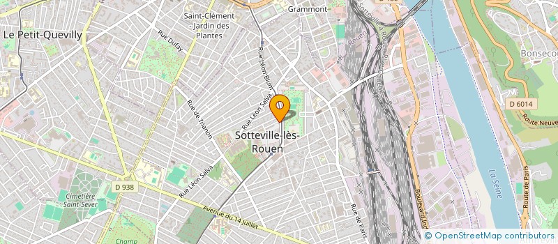 localisation de l'entreprise AZIZ  SOTTEVILLE-LES-ROUEN