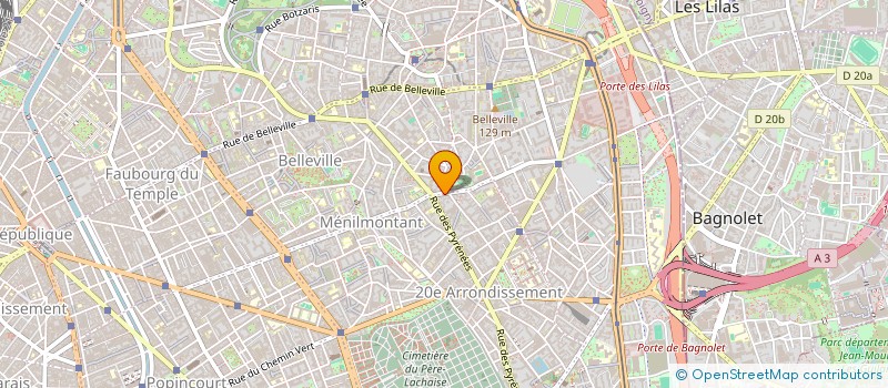 localisation de l'entreprise AZIZ COIFFURE  PARIS