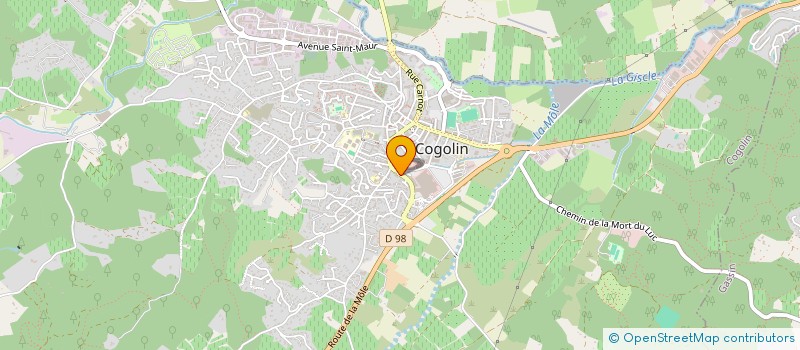 localisation de l'entreprise AZIZ RENOVATION à COGOLIN