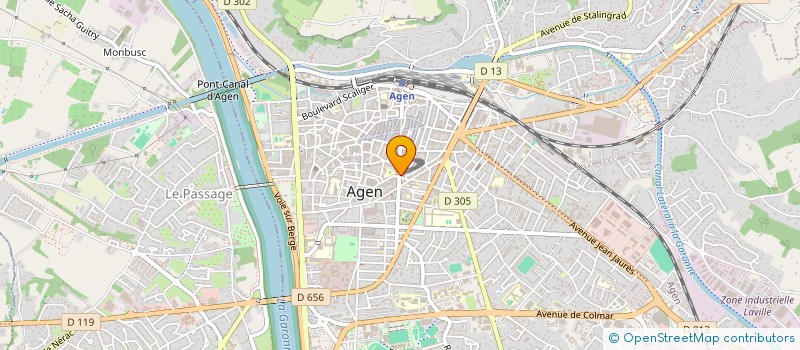 localisation de l'entreprise AZIZI-RAHIMI  AGEN