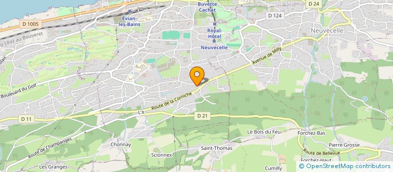 localisation de l'entreprise AZIZRRR  EVIAN-LES-BAINS