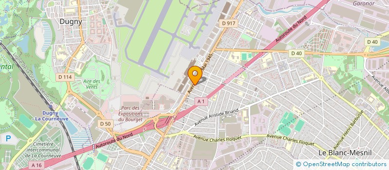 localisation de l'entreprise AZKA GROUPE à DRANCY