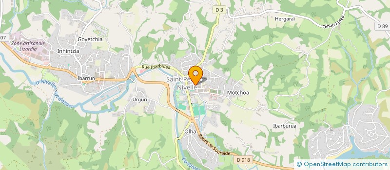 localisation de l'entreprise AZKAINDARRAK BAT  ASCAIN