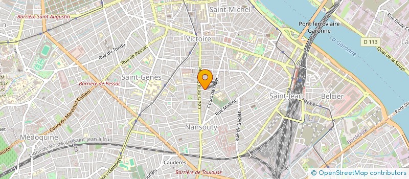 localisation de l'entreprise AZKENA  BORDEAUX