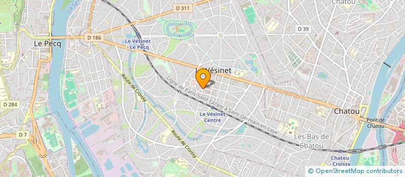 localisation de l'entreprise AZL à LE VESINET