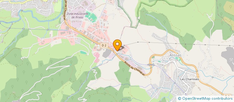 localisation de l'entreprise AZL  ALISSAS