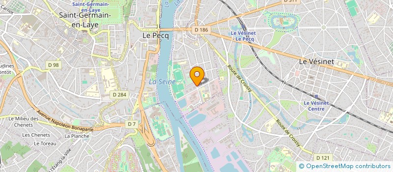 localisation de l'entreprise AZL  LE PECQ