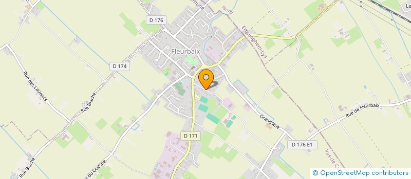localisation de l'entreprise AZLR  FLEURBAIX