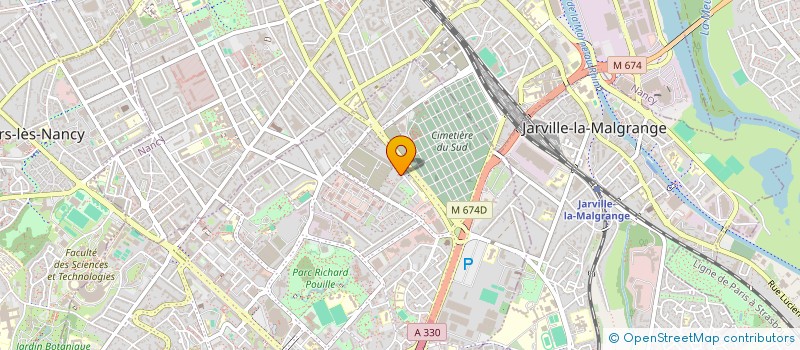 localisation de l'entreprise AZM RESEAUX INFORMATIQUES  VANDUVRE-LES-NANCY