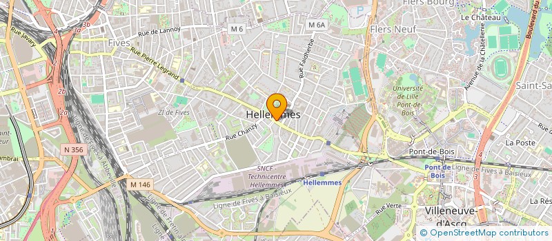 localisation de l'entreprise AZMAUTOMOBILE à LILLE