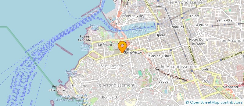 localisation de l'entreprise AZMOL à MARSEILLE