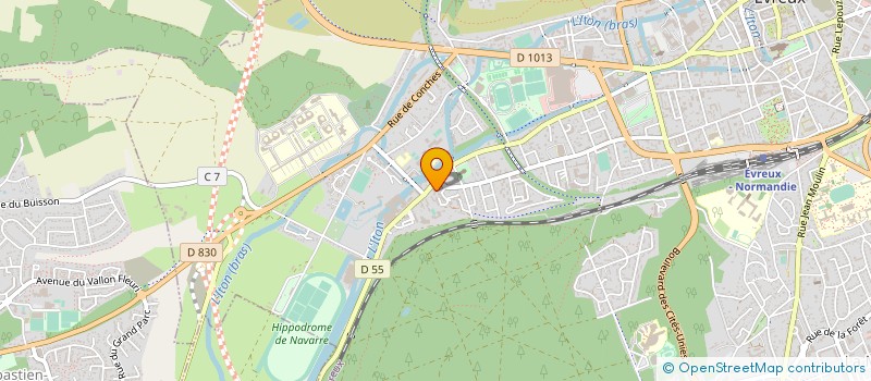 localisation de l'entreprise AZMOU MARKET à EVREUX
