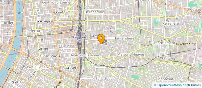 localisation de l'entreprise AZNAR  LYON