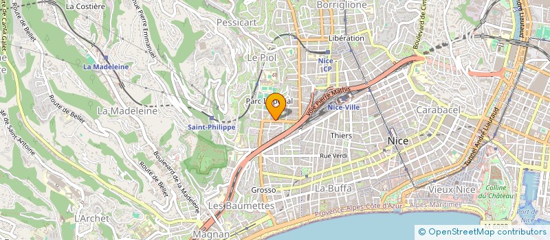 localisation de l'entreprise AZNAR HOLDING  NICE