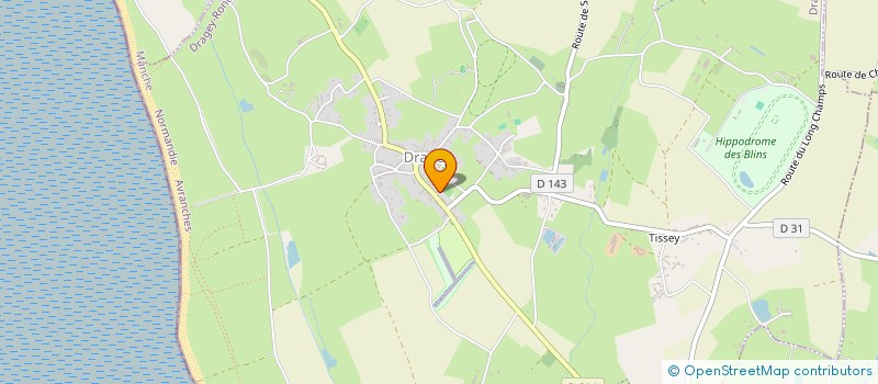 localisation de l'entreprise AZOLI  DRAGEY-RONTHON