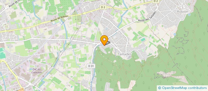 localisation de l'entreprise AZOR FRUITS  TAILLADES