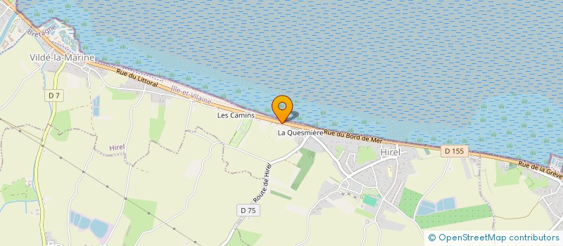 localisation de l'entreprise AZOR GESTION PRIVEE  SAINT-MALO