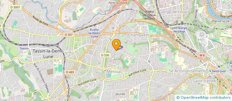 localisation de l'entreprise AZOTE à LYON