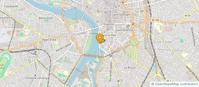 localisation de l'entreprise AZOUSTAN à TOULOUSE