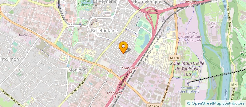 localisation de l'entreprise AZOUZI & CIE à TOULOUSE