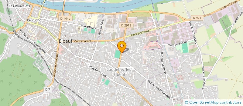 localisation de l'entreprise AZR  CAUDEBEC-LES-ELBEUF