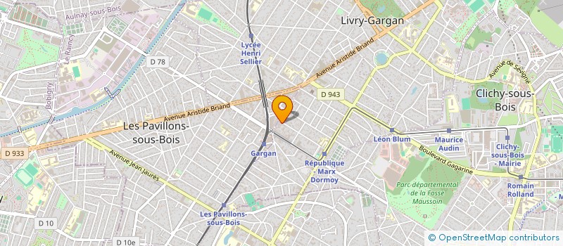 localisation de l'entreprise AZRA à LIVRY-GARGAN