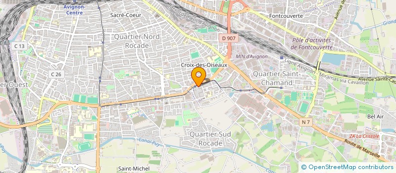 localisation de l'entreprise AZRA BOUCHERIE  AVIGNON