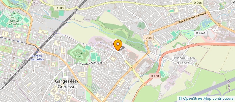 localisation de l'entreprise AZRA DECORATION  GARGES-LES-GONESSE