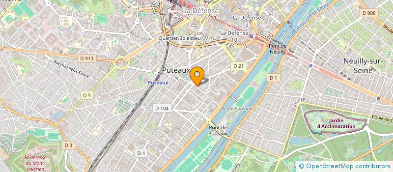 localisation de l'entreprise AZRAM à PUTEAUX