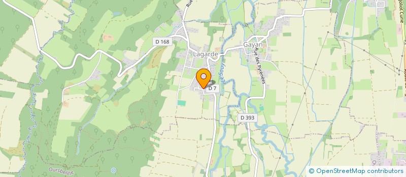 localisation de l'entreprise AZRODIA  LAGARDE