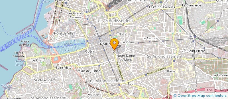 localisation de l'entreprise AZSC à MARSEILLE