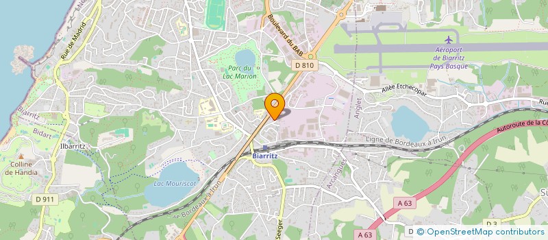 localisation de l'entreprise AZTARNA à VILLEFRANQUE