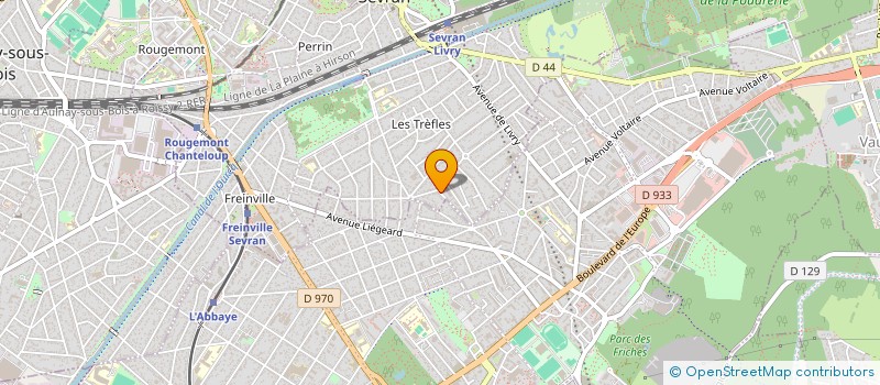 localisation de l'entreprise AZTAXI à SEVRAN