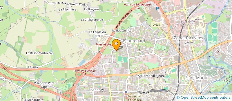 localisation de l'entreprise AZTEC SECURITY à RENNES