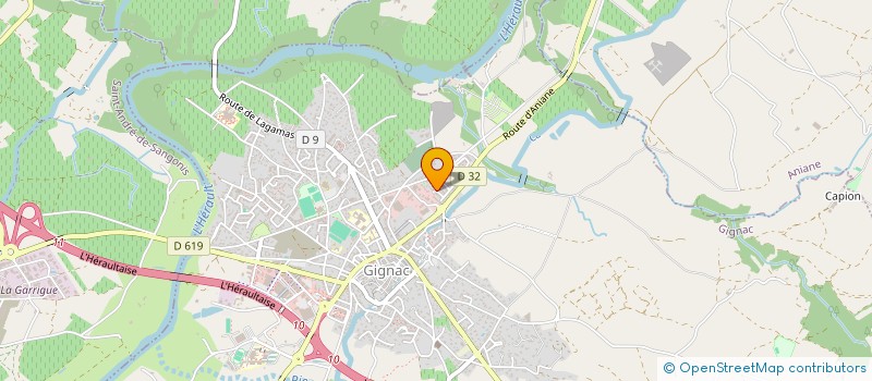 localisation de l'entreprise AZTEKALEON  GIGNAC