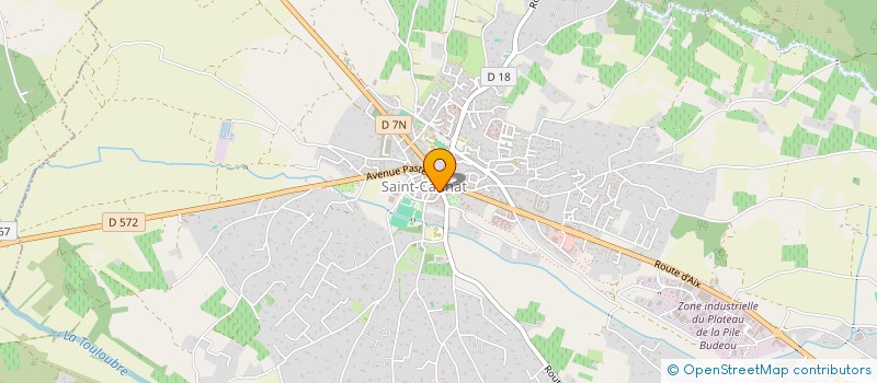 localisation de l'entreprise AZTRO  SAINT-CANNAT