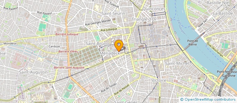 localisation de l'entreprise AZUCAR MEDIA  BORDEAUX